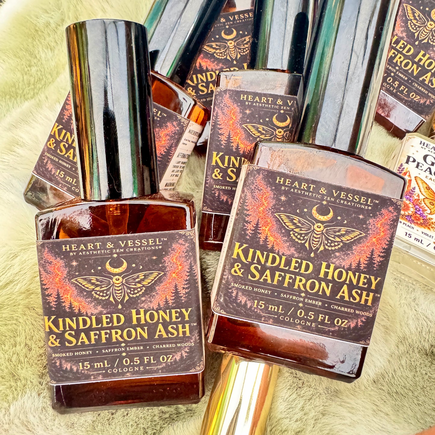 Kindled Honey & Saffron Ash™ — Eau de Parfum
