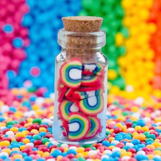 Jar of Rainbows – Wearable Keepsake Necklace